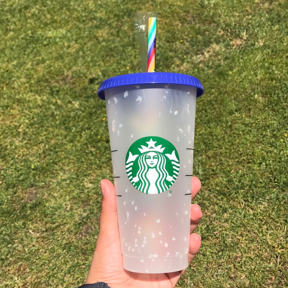 New Starbucks Confetti Cup Color Changing